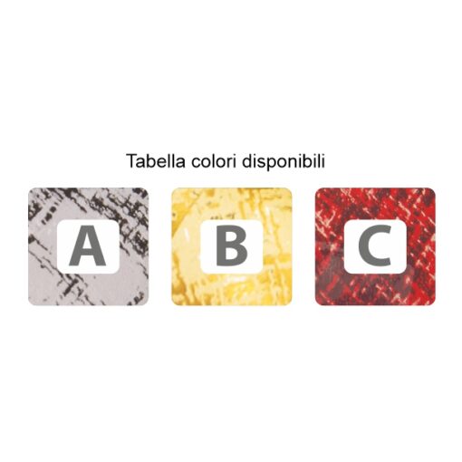 NASTRO CORTINA BL 104 tabella colori